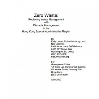 Zero Waste Replacing Waste Management Cover