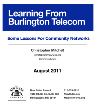 learning from burlington telecom cover