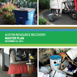Austin Resource Recovery Master Plan cover