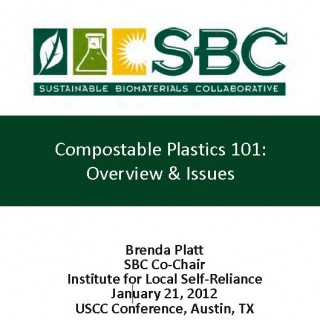 Cover Compostable Plastics 101: Overview & Issues