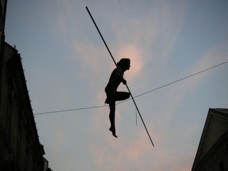 Balancing Lady