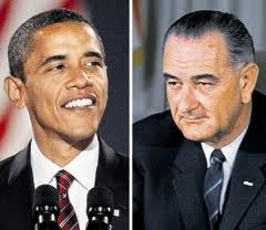 obama and lbj