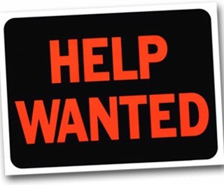 Help Wanted sign