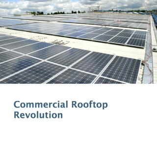 commercial solar grid parity report ILSR 2012 cover page