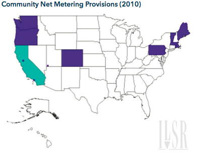 Community Net Metering Provision 2010