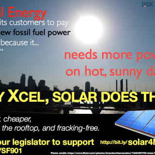 Xcel Energy should use solar for peak power